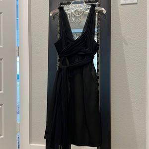 Black semi-formal dress